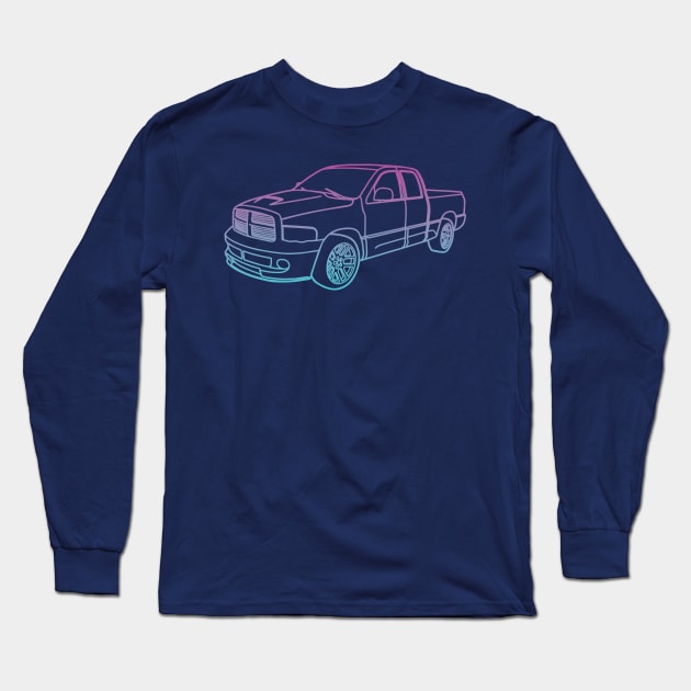 Dodge RAM SRT10 Long Sleeve T-Shirt by mfz